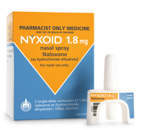 Nyxoid, a brand of naloxone
