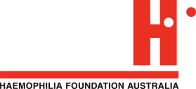 Logo for the Haemophilia Foundation Australia
