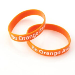 OrangeAware wristbands