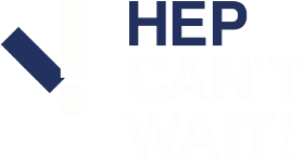 WHD2022 Hep Can't Wait logo